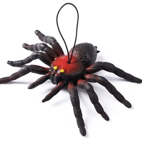 Realistic Simulation Spiders, Rubber Figure Animal Decor Ornaments, 12 pcs - Picture 5 of 8